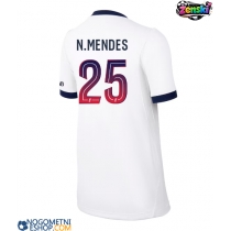 Ženski Nogometni dresi Paris Saint-Germain Nuno Mendes #25 Gostujoči 2026-27 Kratek Rokav